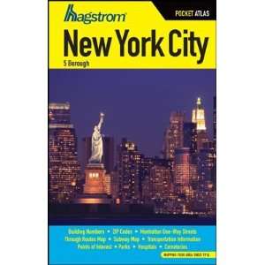  Hagstrom 450770 New York City 5 Borough Pocket Atlas 