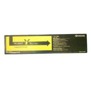  Kyocera Part# TK 8307Y Yellow Toner Cartridge (OEM) 15,000 