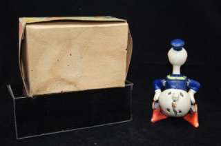 1930s DONALD DUCK LONG BILLED CELLULOID WADDLER WITH BOX ALL ORIGINAL 