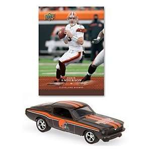 Cleveland Browns Derek Anderson 1:64 1967 Ford Mustang Fastback with 