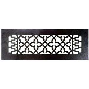  14 x 4 Cast Iron Victorian Style Floor Grate For Return 