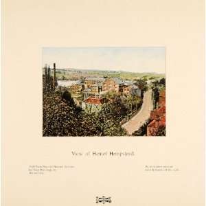 1905 Print Hemel Hempstead Hertfordshire English Town Eastern England 