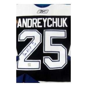 Dave Andreychuk autographed Hockey Jersey (Tampa Bay Lightning) 2004 