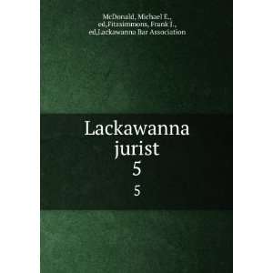   ,Fitzsimmons, Frank J., ed,Lackawanna Bar Association McDonald: Books
