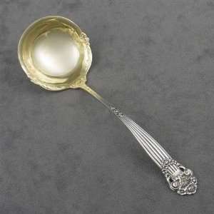   Georgian by Towle, Sterling Cream Ladle, Gilt Bowl: Kitchen & Dining