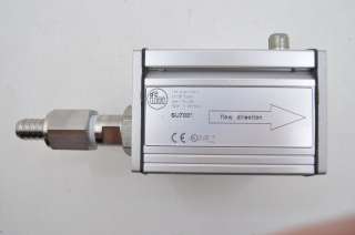 IFM SU7001 Efector Ultrasonic Volumetric Flow Sensor  