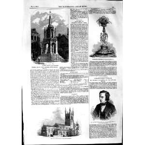   1853 LEIGHTON BUZZARD CHURCH ANGELL TOWN CHARLES DUFFY