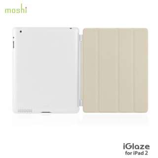 Moshi iGlaze Case for Apple iPad 2   Pearl White (Free Shipping 