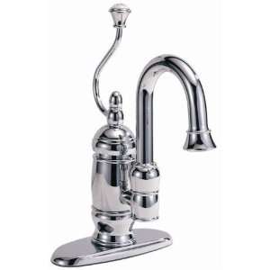 Belle Foret BFN20007CP Chrome 9.25 Inch Single Handle Bar Faucet with 