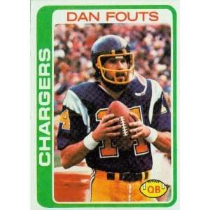  1978 Topps #499 Dan Fouts   San Diego Chargers (Football 