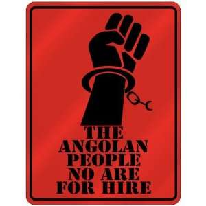  New  The Angolan People No Are For Hire  Angola Parking 