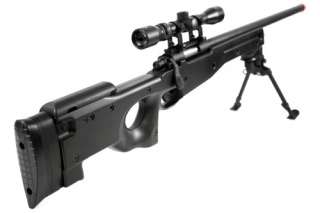   Type 96 Airsoft Sniper Rifle   Black   WITH 9x32 SCOPE AND BIPOD