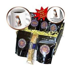 Boehm Graphics Animal   Hound Dog Sitting   Coffee Gift Baskets 