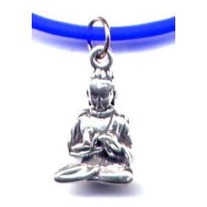  9 Blue Buddha Ankle Bracelet Sterling Silver Jewelry 
