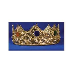  Smaller Gold Crown with Round Stones: Beauty