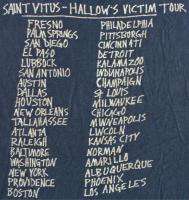SAINT VITUS Vintage Concert SHIRT 80s TOUR T RARE ORIGINAL Doom 1985 