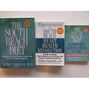  South Beach Diet Heart Health Diet 3 Book Set  The South Beach Diet 