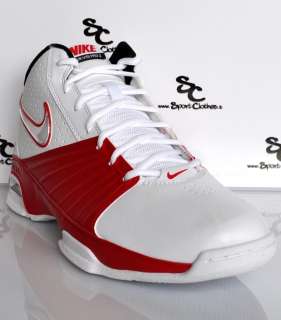 Nike Air Visi Pro II 2 mens basketball shoes white red black  