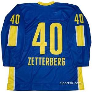 Henrik Zetterberg Sweden Jersey (Blue)
