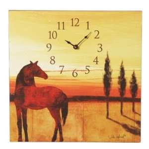  Pack of 2 The West Sunny Boy Wall Clock Home Decor: Home 