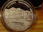 Alaska Mint 1994 RAILROAD MEDALLION .999 Silver Proof 1Troy Oz RARE 