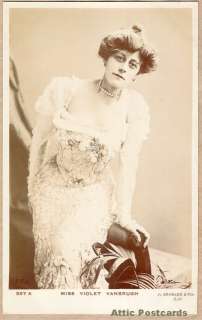 Violet Vanbrugh, Edwardian Stage Actress, Vintage RPPC  