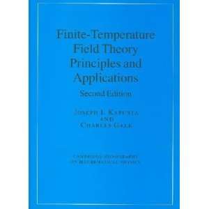    temperatre Field Theory Joseph I./ Gale, Charles Kapusta Books