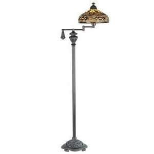   84 12FLS Marrakech Armed Floor Lamp, Old World Bronze   1331995