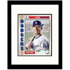  Nomar Garciaparra Los Angeles Dodgers MLB Baseball Framed 