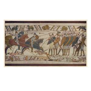 Battle of Hastings the Norman Cavalry Charge the English Infantry 