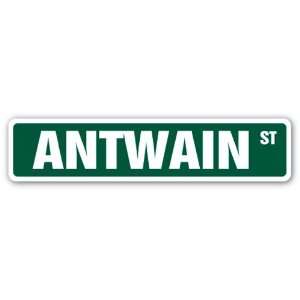  ANTWAIN Street Sign name kids childrens room door bedroom 