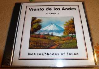 VIENTO DE LOS ANDES, VOL. 2 Matices/Shades Of Sound CD 610077220623 
