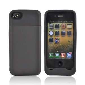  BLACK Energizer AP1201 Hard Battery Case For iPhone 4 