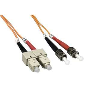   Fiber Optic Patch Cable Multi Mode Duplex, SC/ST, 9 FEET Electronics