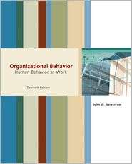 Organizational Behavior Human Behavior at Work, (0072875461 