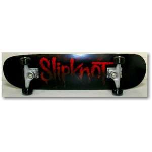  Slipknot Logo COMPLETE Skateboard