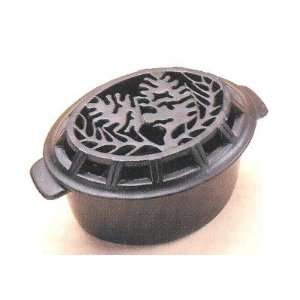    Big Sky Carvers® Pinecone Cast Iron Steamer: Home & Kitchen