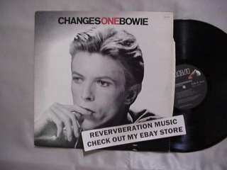 DAVID BOWIE ChangesOneBowie USA 1976 RCA LP RE 3  