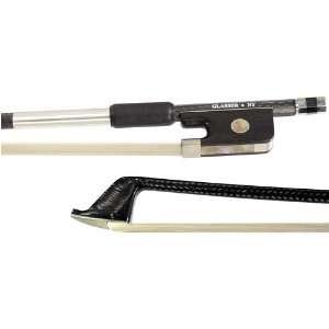  Glasser Braided Carbon Fiber 4/4 Cello Bow with Nickel 