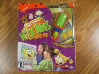 Nick Toons Tunes PC Powered Microphone, CD ROM Game NEW  