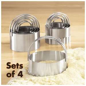 Traditional Biscuit Cutters Set/4 