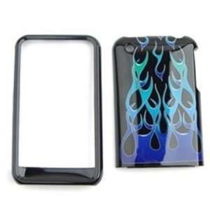  Apple iPhone 3G/3GS Blue/Green Wild Flame Hard Case,Cover 