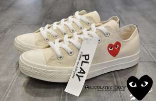   des Garcons Cdg Play Converse All Star Shoes Sneakers Low Top  