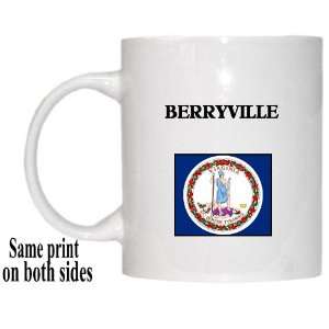    US State Flag   BERRYVILLE, Virginia (VA) Mug 