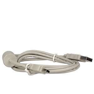   USB 2.0 A to Mini B (5 Pin) Cable w/Ferrite Core  Beige Electronics