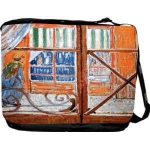  Van Gogh Art A Pork Butchers Shop Messenger Bag   Book Bag 