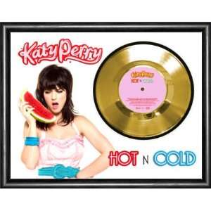  Katy Perry Hot n Cold Framed Gold Record A3 Musical 