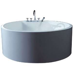  Aquatica PureScape 308C Modern Acrylic Freestanding Round 