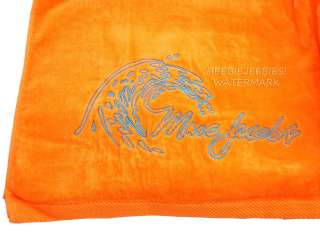 NEW BY MARC JACOBS LARGE BEACH TOWEL W/ TOTE BAG ORANGE  
