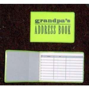  Grandpas Address Book Case Pack 144 